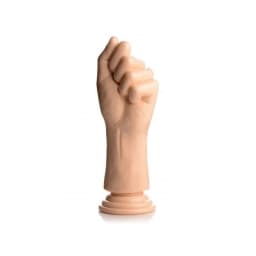 Knuckles Small Clenched Fist Dildo Beige, image 2