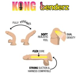 Kong Benderz Dual Density Dong, image 4