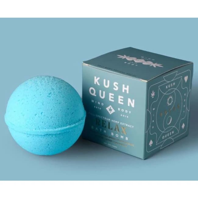 KUSH QUEEN BATH BOMB RELAX 250MG  - Image 1
