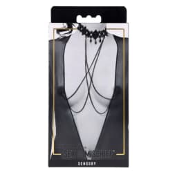 Lace Collar W/ Nipple Ties, image 1