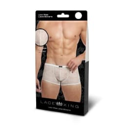 Lace King Lace Trunks Blk, image 2