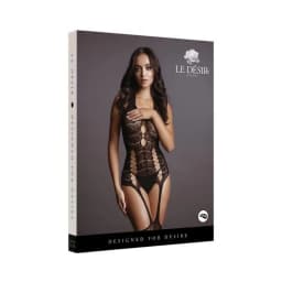 Lace Suspender Bodystocking, image 3