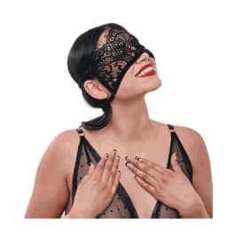 Lace Veiled Vision Blindfold, image 4