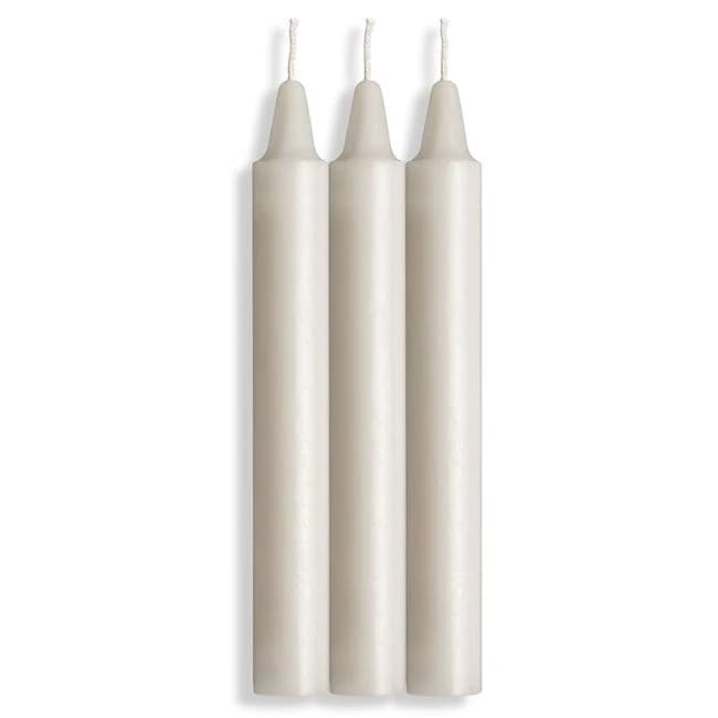 LACIRE WHITE DRIP PILLAR CANDLES  - Image 1