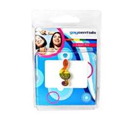 Lapel Pin Rainbow Note, image 3