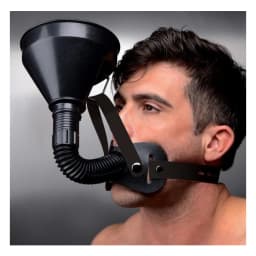 Latrine Extreme Funnel Gag Black - Image 1