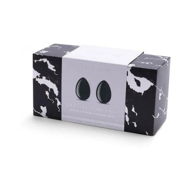 Le Wand Crystal Egg Black Obsidian - Image 1