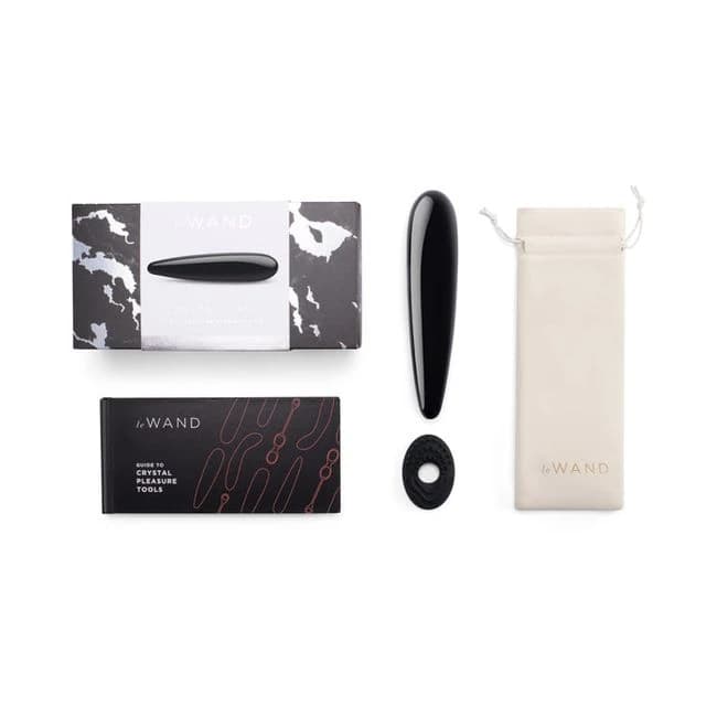 Le Wand Crystal Wand Black Obsidian - Image 1