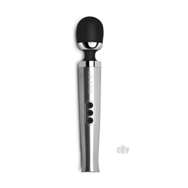 Le Wand Diecast Usb Massager Slvr - Image 1