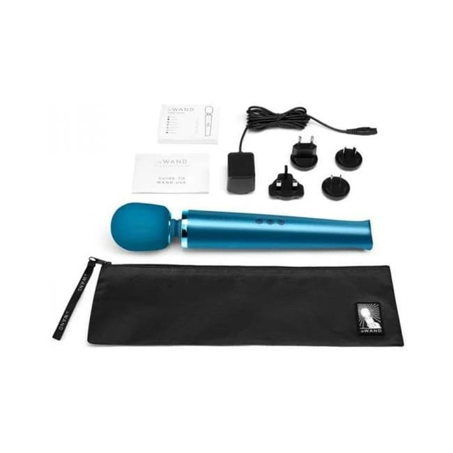Le Wand Pacific Blue Rechargeable Massager - Image 1