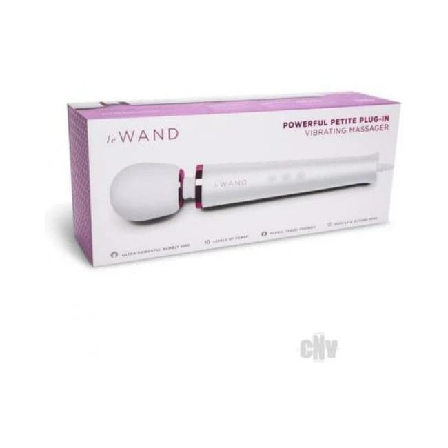 Le Wand Powerful Petite Plug in Wht - Image 1