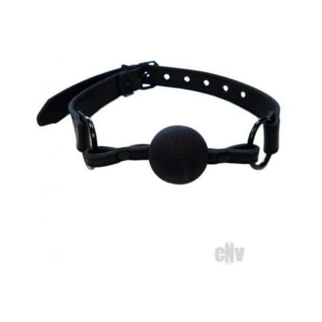 Leather Ball Gag Black - Image 1
