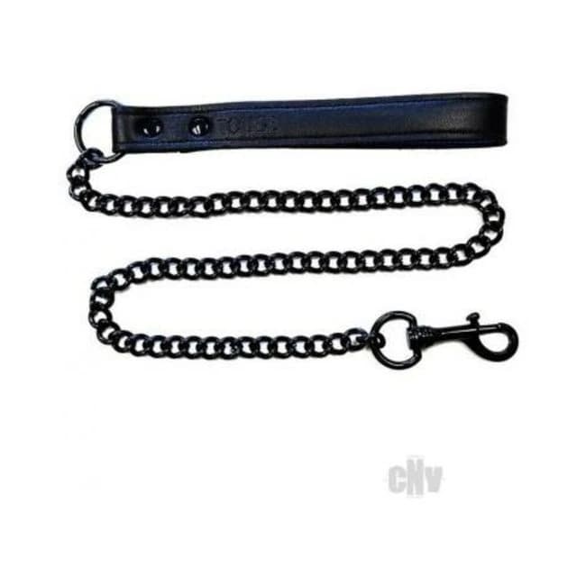 Leather Lead Black - Image 1