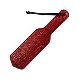 Leather Paddle Burgunday & Black Accessories, image 2