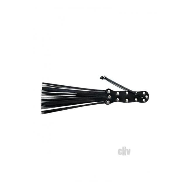Leather Spiral Paddle Black - Image 1