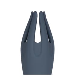 Leo Grey Silicone Tickling Vibrator - Image 4