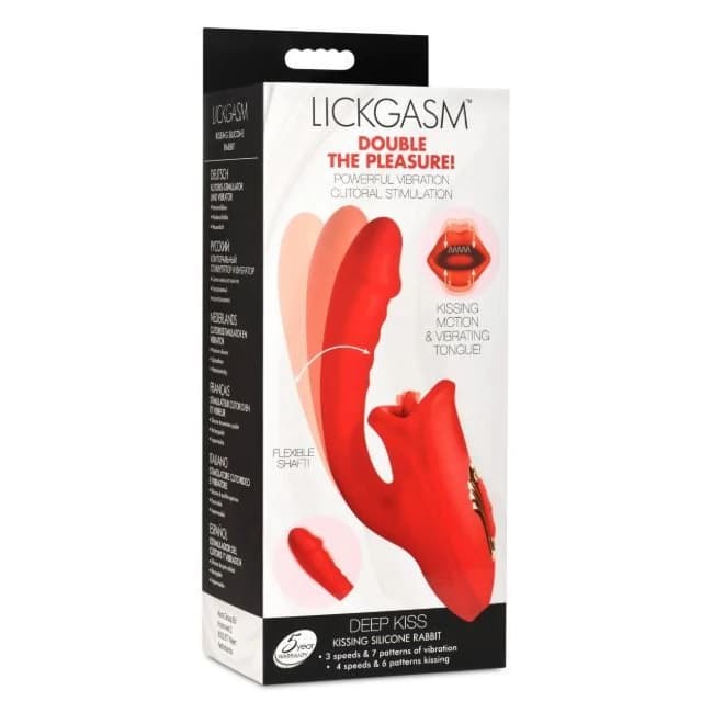 Lg Deep Kiss Silicone Rabbit - Image 1