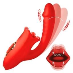 Lg Deep Kiss Silicone Rabbit, image 2
