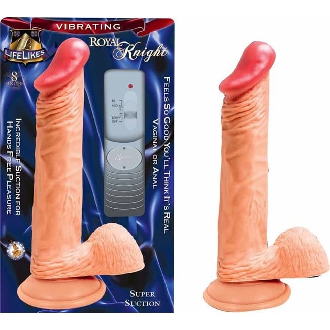 Lifelike Royal Knight Vibrating - Image 1