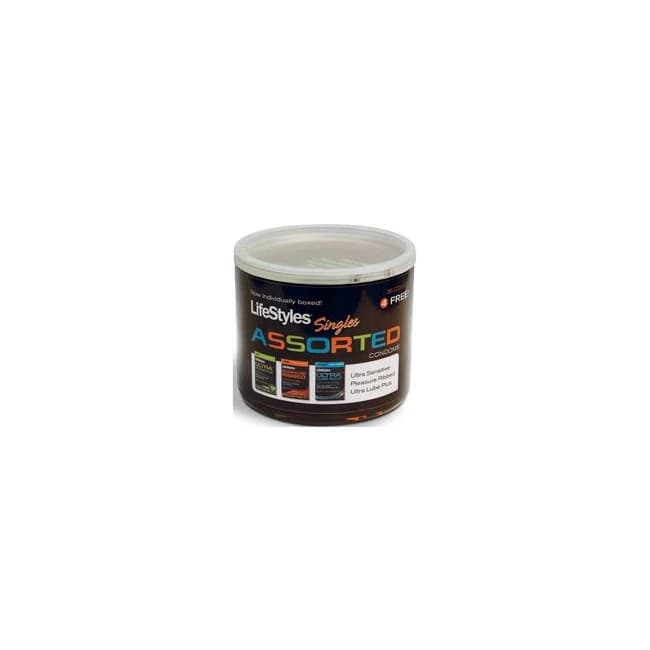 Lifestyles Assorted Singles 40 Pc Jar - Image 1