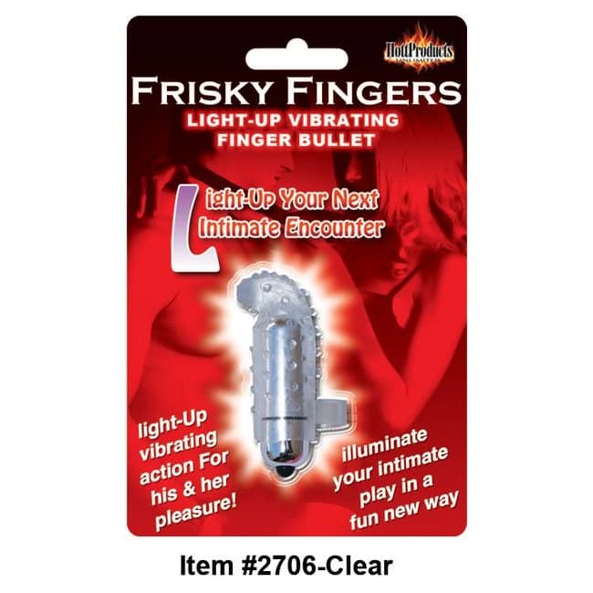 Light Up Frisky Finger Clear - Image 1