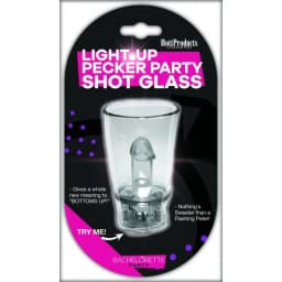 Light up Pecker Party Shot Glass, image 1