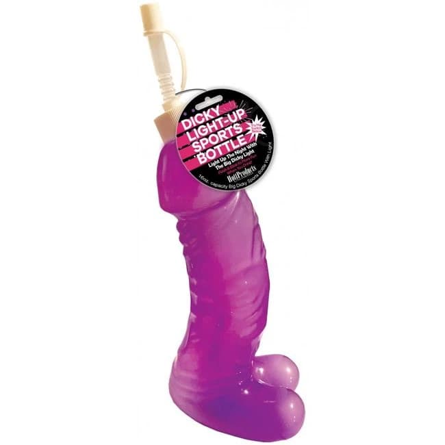 Light Up Pecker Sports Bottle - Image 1