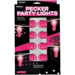 Light up Pink Pecker String Party Lights, image 1