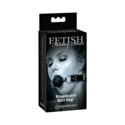 Limited Edition Breathable Ball Gag Black O/s - Image 3