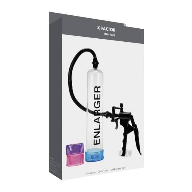 Linx X Factor Penis Pump Transparent Os - Image 1