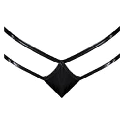 Liquid Onyx Crotchless Panty, image 5