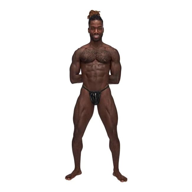 Liquid Onyx Posing Strap - Black - Image 1