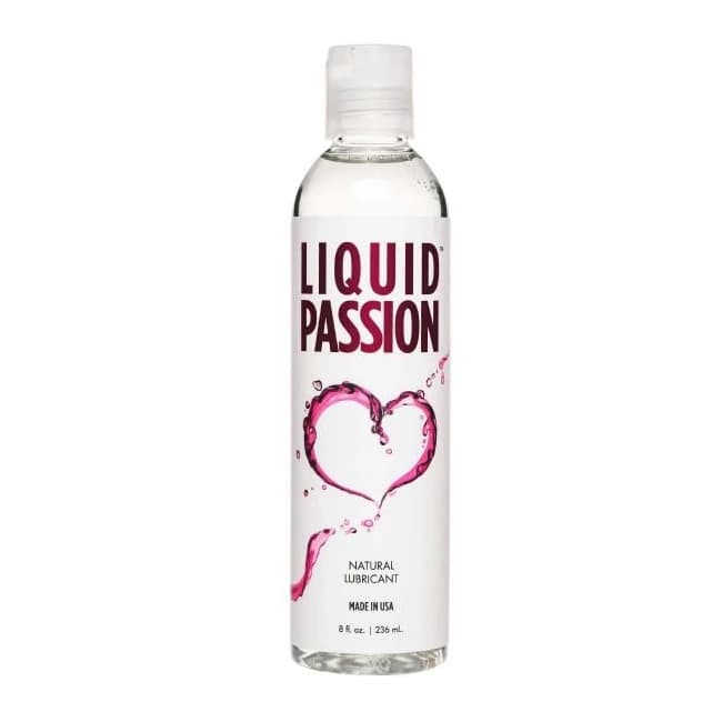 Liquid Passion Natural Lubricant - 8oz - Image 1
