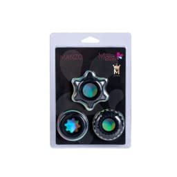 Liquid Silicone Cock Ring Set, image 1