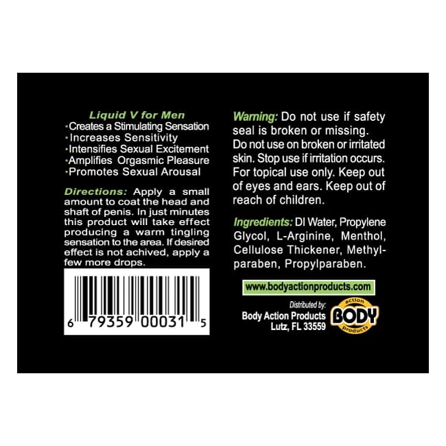 Liquid V Men Bottle .5 Oz Carded - Image 2