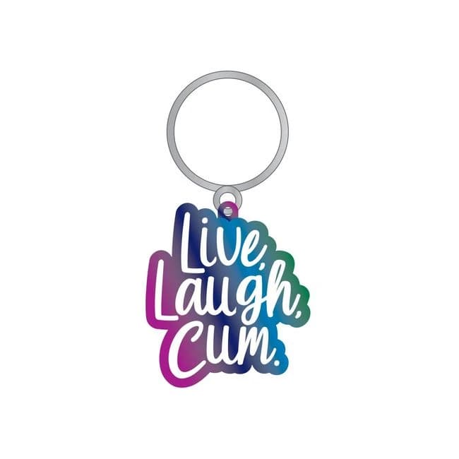 Live Laugh Cum Keychain (net) - Image 2