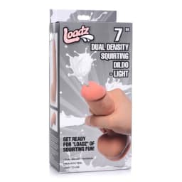 Loadz Dual Density Squirting Dildo Light, image 7