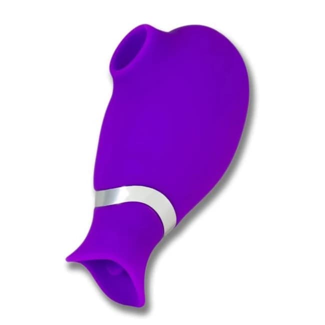 Loe Dory Pulsing & Flicking Stimulator Purple - Image 1