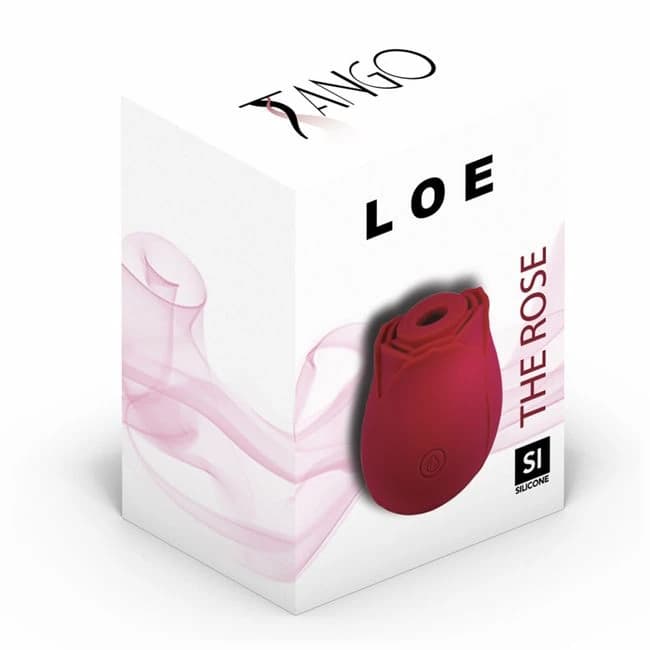 LOE THE ROSE PREMIUM SUCTION STIMULATOR RED  - Image 1