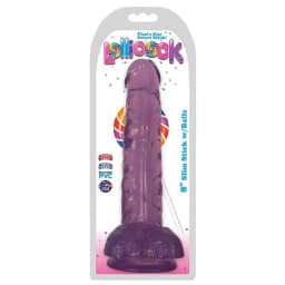 Lollicock 8 Slim Stick w/ Balls Grape Ice ", image 2