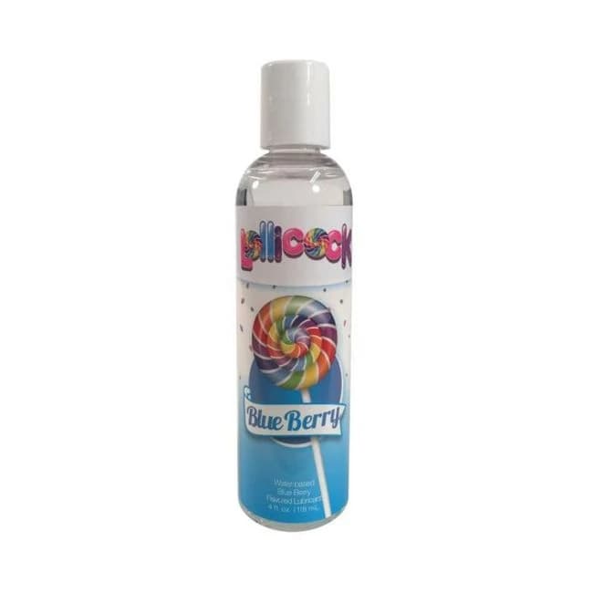 Lollicock Water Base Lube Blueberry 4oz - Image 1