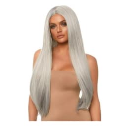Long Straight 33 Cntr Part Wig Bln, image 2