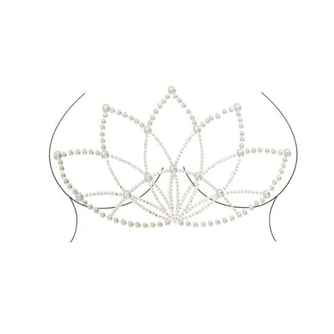 Lotus Adhesive Body Jewels Sticker (6pk) - Image 1