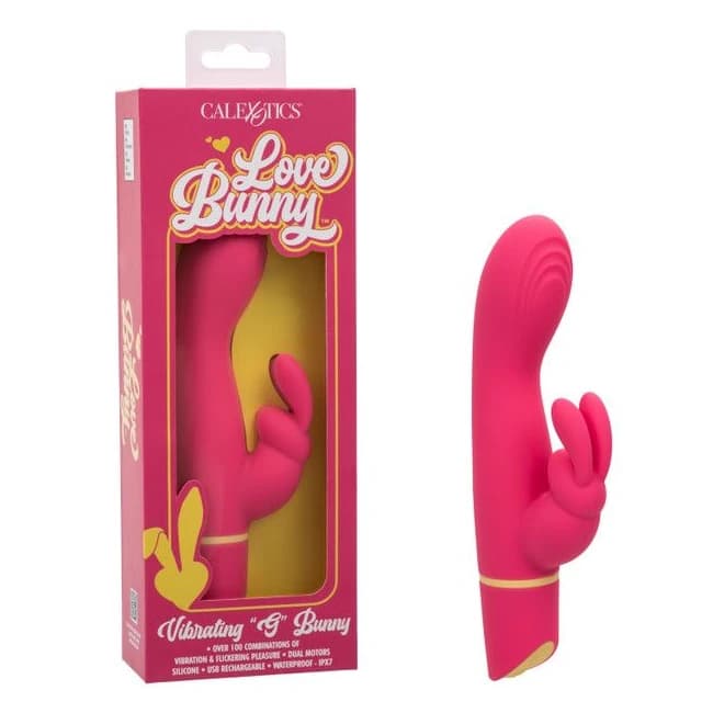 Love Bunny Vibrating G" Bunny Pink " - Image 1