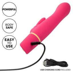 Love Bunny Vibrating G" Bunny Pink ", image 4