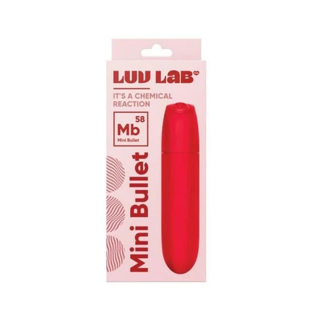 Love Lab Mb58 Mini Bullet Silicone Red - Image 1