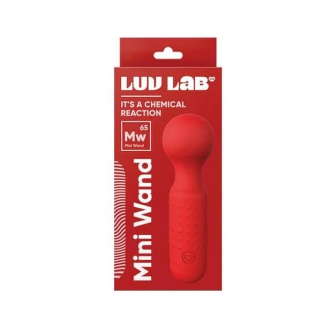 Love Lab Mw65 Mini Wand Silicone Red - Image 1