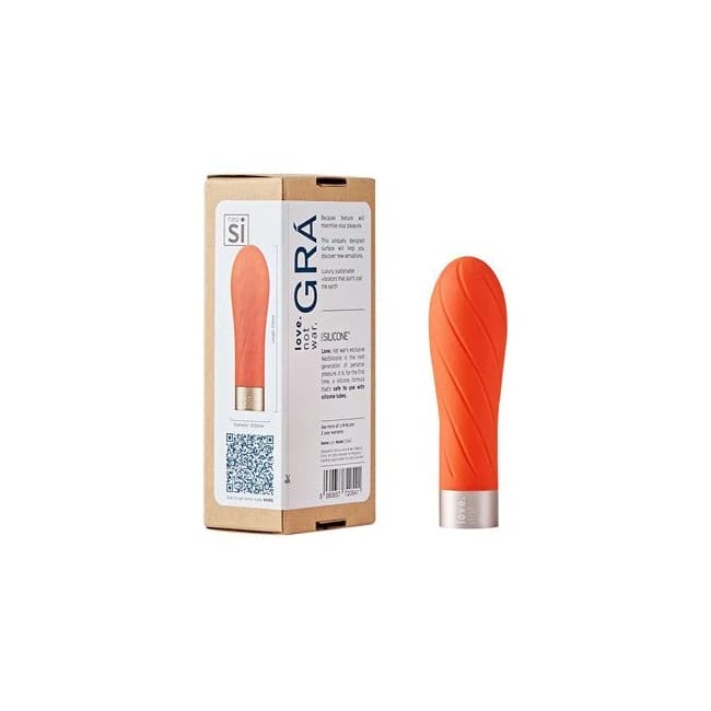 Love Not War Gra Head Orange - Image 1