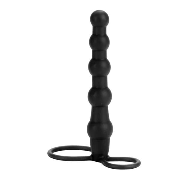 Love Rider Beaded Dual Penetrator Black - Image 6