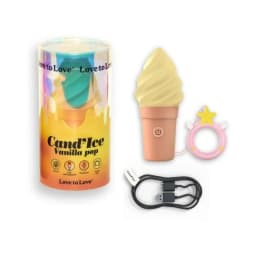 Love to Love Cand'ice Vibrator Vanilla - Image 1
